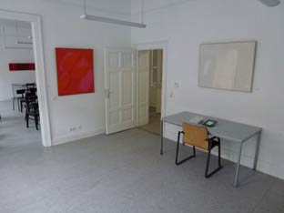 Ausstellungsrundgang in den Ateliers der wfk